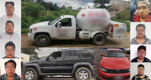 Detienen a 3 sujetos por transportar ilegalmente gas LP