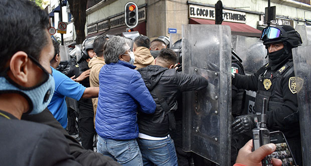 En CDMX alcaldes de oposición acusan represión; Batres desmiente