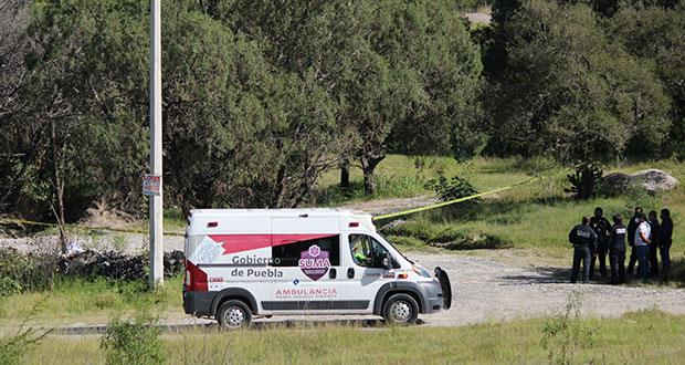 En Valsequillo encuentran cadáver de un hombre golpeado