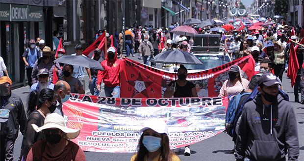 En marcha, 28 de Octubre acusa falta de agua en mercados
