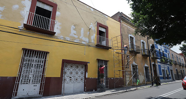 Finaliza Comuna rehabilitación de 292 casonas del CH de Puebla