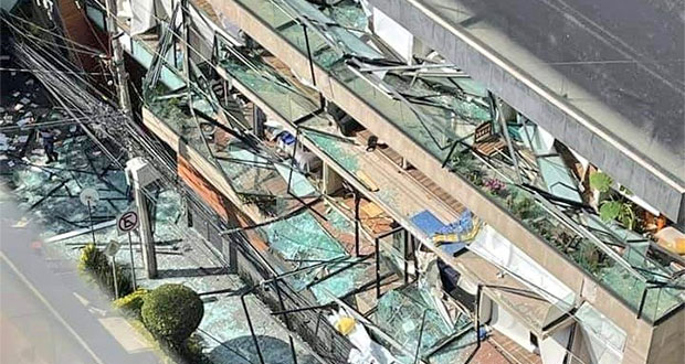 Fuga de gas provoca explosión en edificio en la CDMX; hay 22 heridos