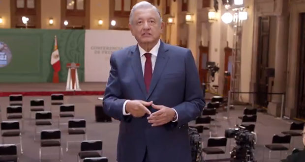 He respetado libertad de expresión, dice AMLO en spot por informe