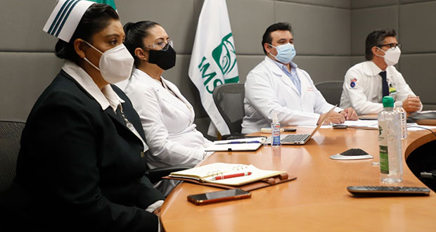 IMSS y padres de niños con cáncer revisan abasto y servicios