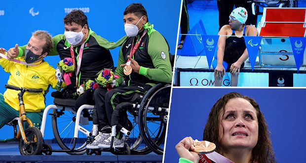Noche de medallas para México en los Paralímpicos