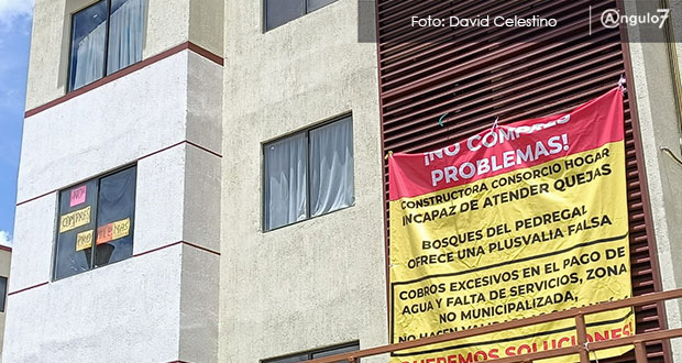 Protestan en fraccionamiento Bosques del Pedregal por falta de servicios