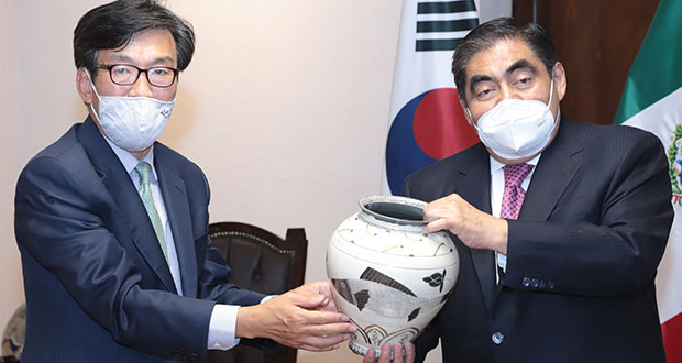Puebla, dispuesto a detonar proyectos con Corea del Sur: Barbosa
