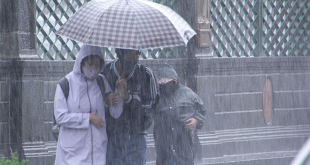 Se pronostican lluvias muy fuertes para Puebla.