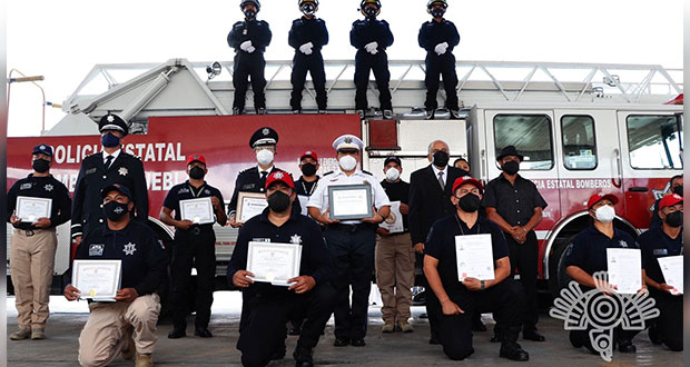 SSP conmemora el Día del Bombero con entrega de certificados