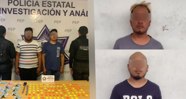 SSP detiene a 4 narcovendedores con más de 500 dosis de cristal