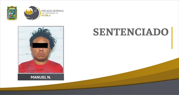 Dan 20 años de prisión a sujeto por homicidio en Tehuacán en 2019