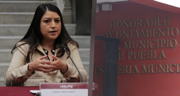 Claudia Rivera rechaza malo manejos en finanzas tras salida de tesorero