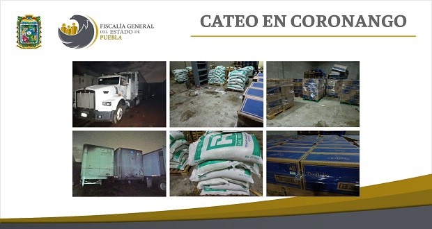FGE catea inmueble en Coronango; asegura 800 cajas de tequila robado