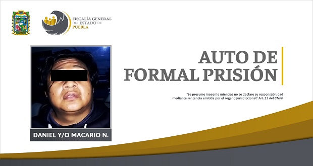 Va a prisión por explotar sexualmente a adolescente en Puebla