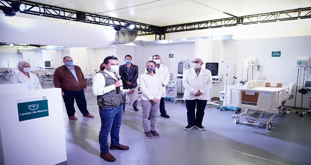 IMSS y gobierno de CDMX supervisan CAT Morelos para atender Covid