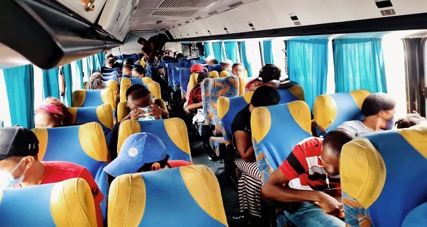 GN y INM rescatan 1,657 migrantes en 17 estados; 46, en Puebla