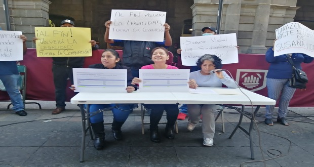 Confirman fallo a favor de Vidal como líder sindical en Comuna poblana