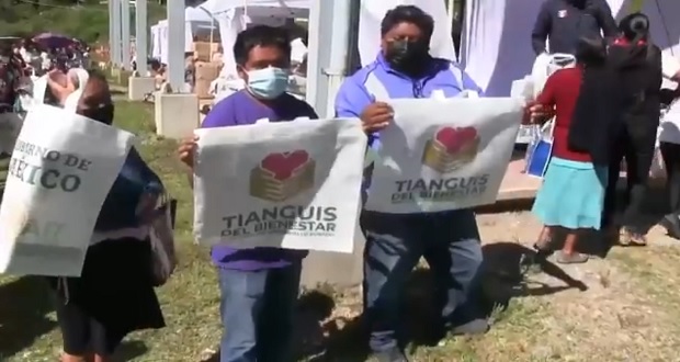 En Tianguis del Bienestar entregan 6.2 millones de artículos gratis