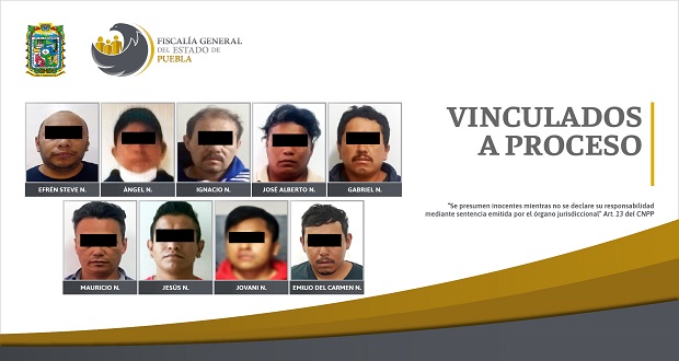 Vinculan a proceso a 9 hombres en Puebla por violencia familiar