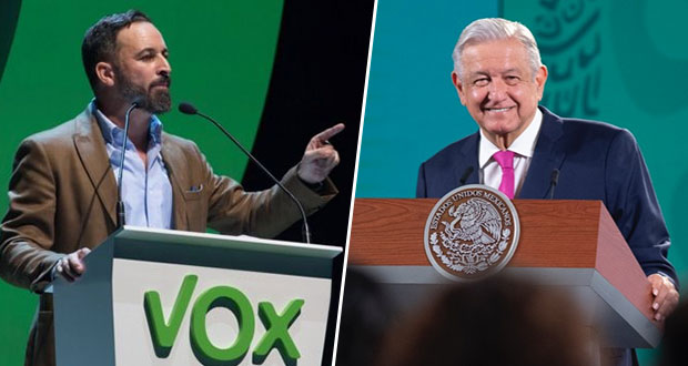 AMLO celebra que Vox opte por autenticidad y no simulación