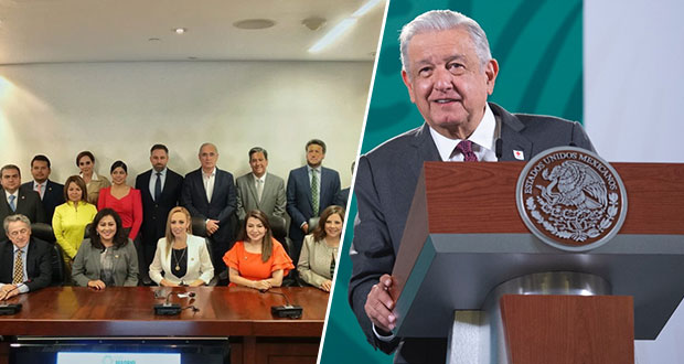 AMLO critica reunión de PAN y Vox; “son lo mismo, casi fascistas”