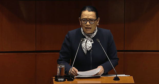Ante Senado, titular de SSPC destaca baja en delitos y búsqueda de paz