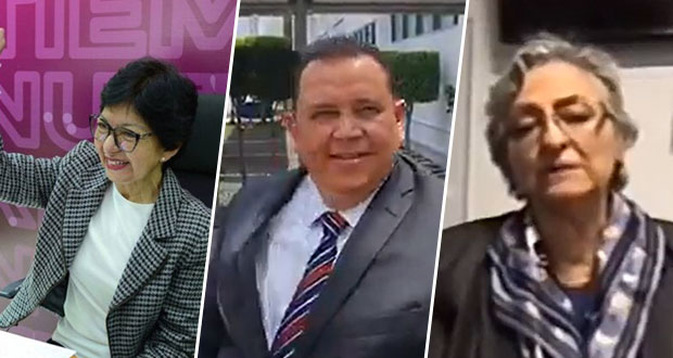 Así inician campañas Cedillo, Grajales y Paredes por rectoría de BUAP