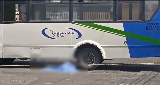 Atropellada, muere adulta mayor frente al Centro Escolar Morelos