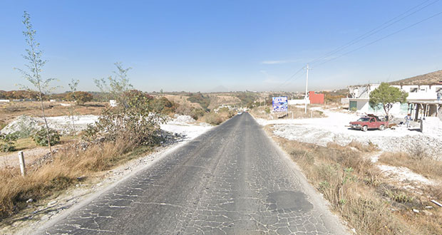 Buscan modernizar carretera Africam-Tecali de Herrera
