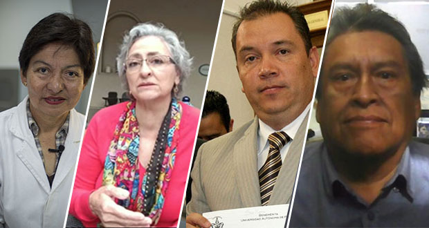 Cedillo, Grajales, Paredes y Tamariz, los candidatos a rectoría de BUAP