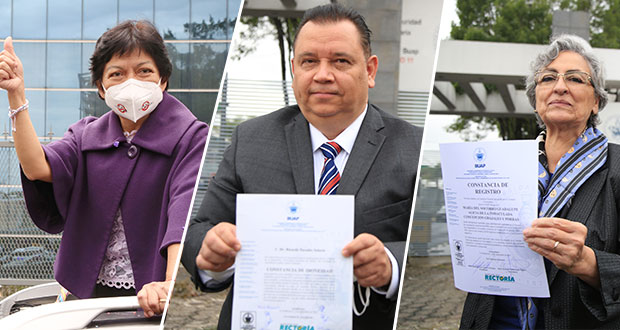Cedillo, Grajales y Paredes, en la contienda por rectoría, de la BUAP