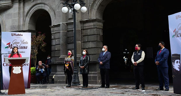 Comuna de Puebla conmemora la defensa del Castillo de Chapultepec