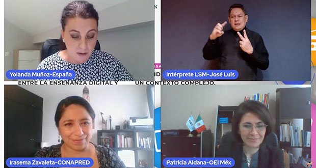 Conapred y OEI  impulsan educación inclusiva en Iberoamérica