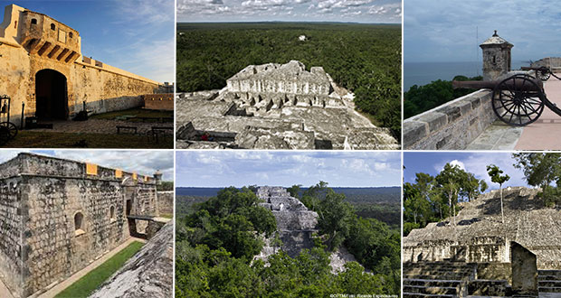 Conoce la Ciudad fortificada y Calakmul, los patrimonios de Campeche
