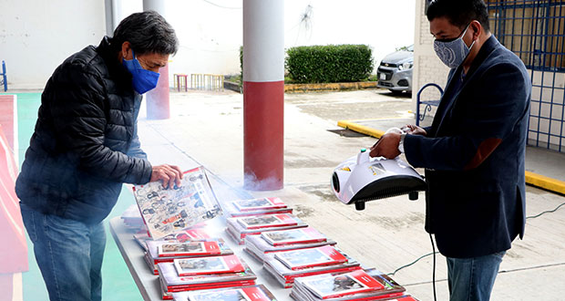 Cordes reciben libros gratuitos para secundarias y telesecundarias