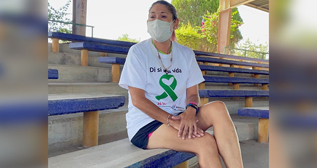 Corredora trasplantada promueve la donación a través del deporte