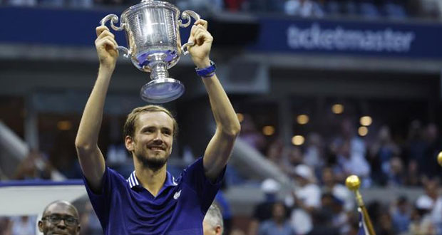 Daniil Medvédev, el primer campeón ruso del US Open en 21 años