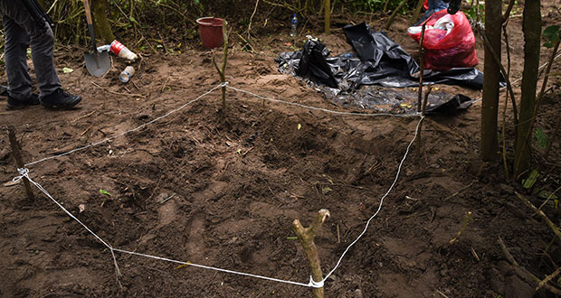 De 2017 a 2019, ONGs identifican 21 cuerpos en 14 fosas clandestinas en Puebla