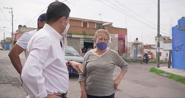 Eduardo Rivera recorre calles que serán intervenidas en su gestión