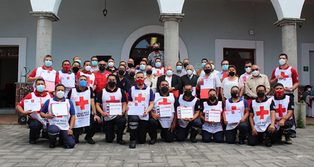 En 50 años, 150 voluntarios en Rescate Acuático de Cruz Roja Puebla