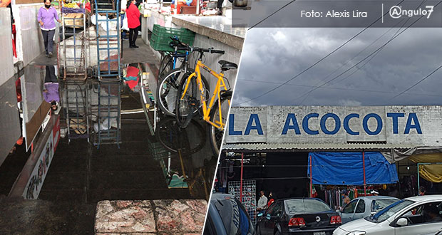 Falta de agua y mantenimiento, problemas que aquejan al mercado "La Acocota"