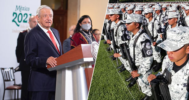 GN creará equipo para recuperar patrimonio cultural robado: AMLO 