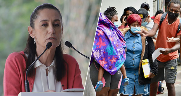Gobierno de Sheinbaum valora habilitar albergues para haitianos