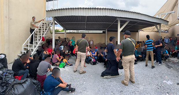 INM busca instalar campamento humanitario para migrantes haitianos