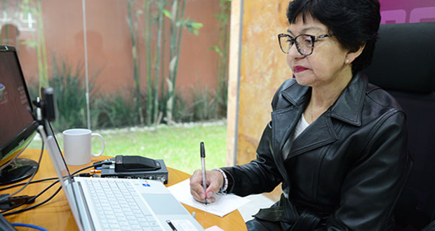 Lilia Cedillo propone senderos seguros para universitarios