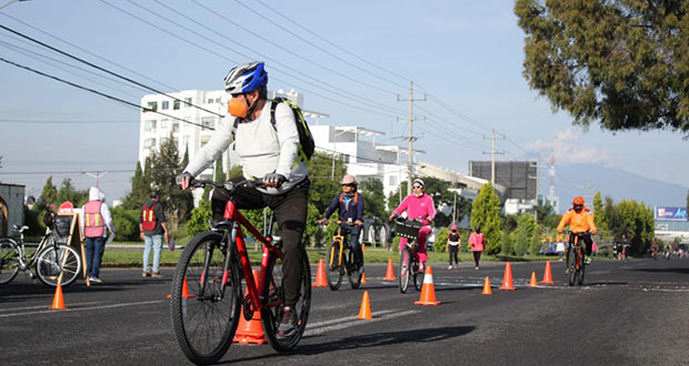 Más de 6 mil personas participan en Vía Recreativa Metropolitana