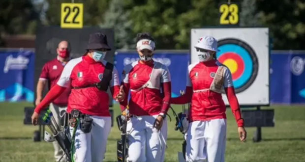 Mexicanas ganan plata en el Mundial de Tiro Con Arco