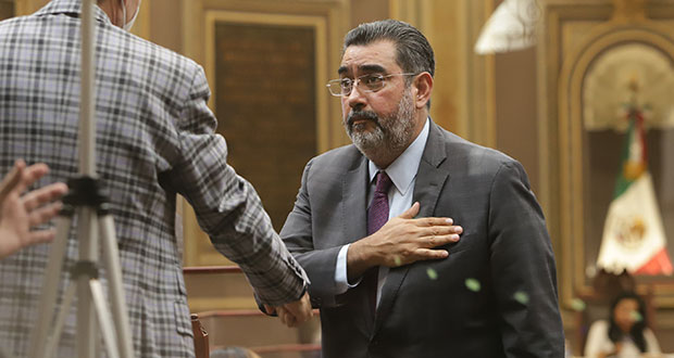 Nombran por unanimidad a Sergio Céspedes presidente del Congreso de Puebla