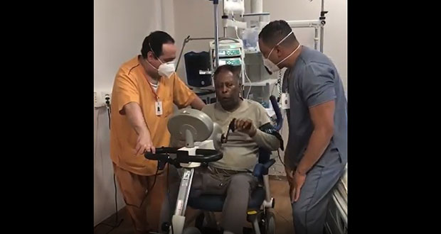 Pelé se reporta en redes con video tras recaída de salud