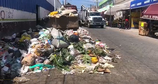 Por adeudo de 10 mdp, suspenden recolección de basura en Tehuacán